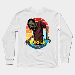 The zombie surf boy Long Sleeve T-Shirt